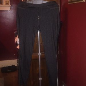 Denim jeggings